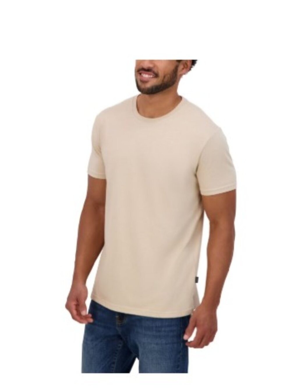 Lucky Brand Men's Short Sleeve Jersey T-Shirt Taupe Size XXL